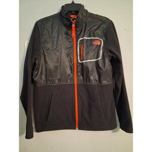 The North Face Youth Jacket Black Size XL (18-20) Red Zippers